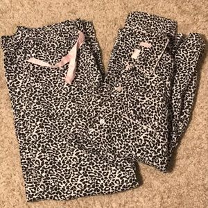 Victoria’s Secret Leopard Print Pajama Two Set